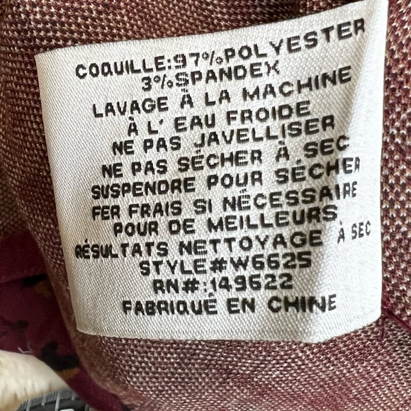 WALTER Baker Shaina Burgundy Leopard Print Knit Midi Long Sleeve Dress- Med, NWT - Picture 10 of 11